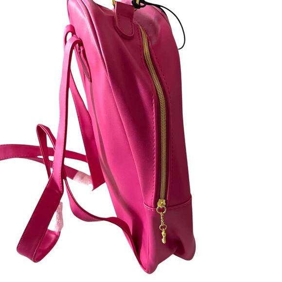 NEW JUICY COUTURE Hot Pink & Black Sequin Backpack Bag FAST SHIPPING NWT 1507-57 main image 11